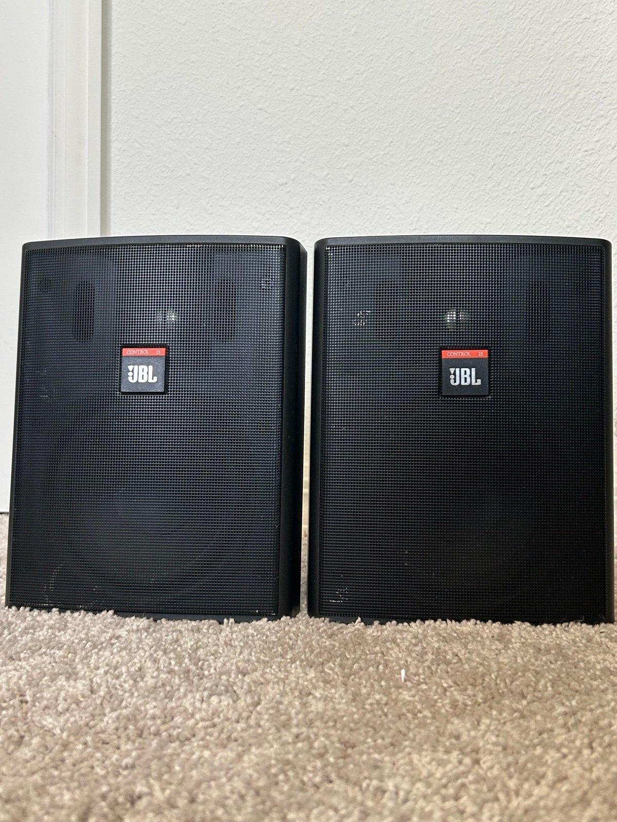 JBL studio monitors