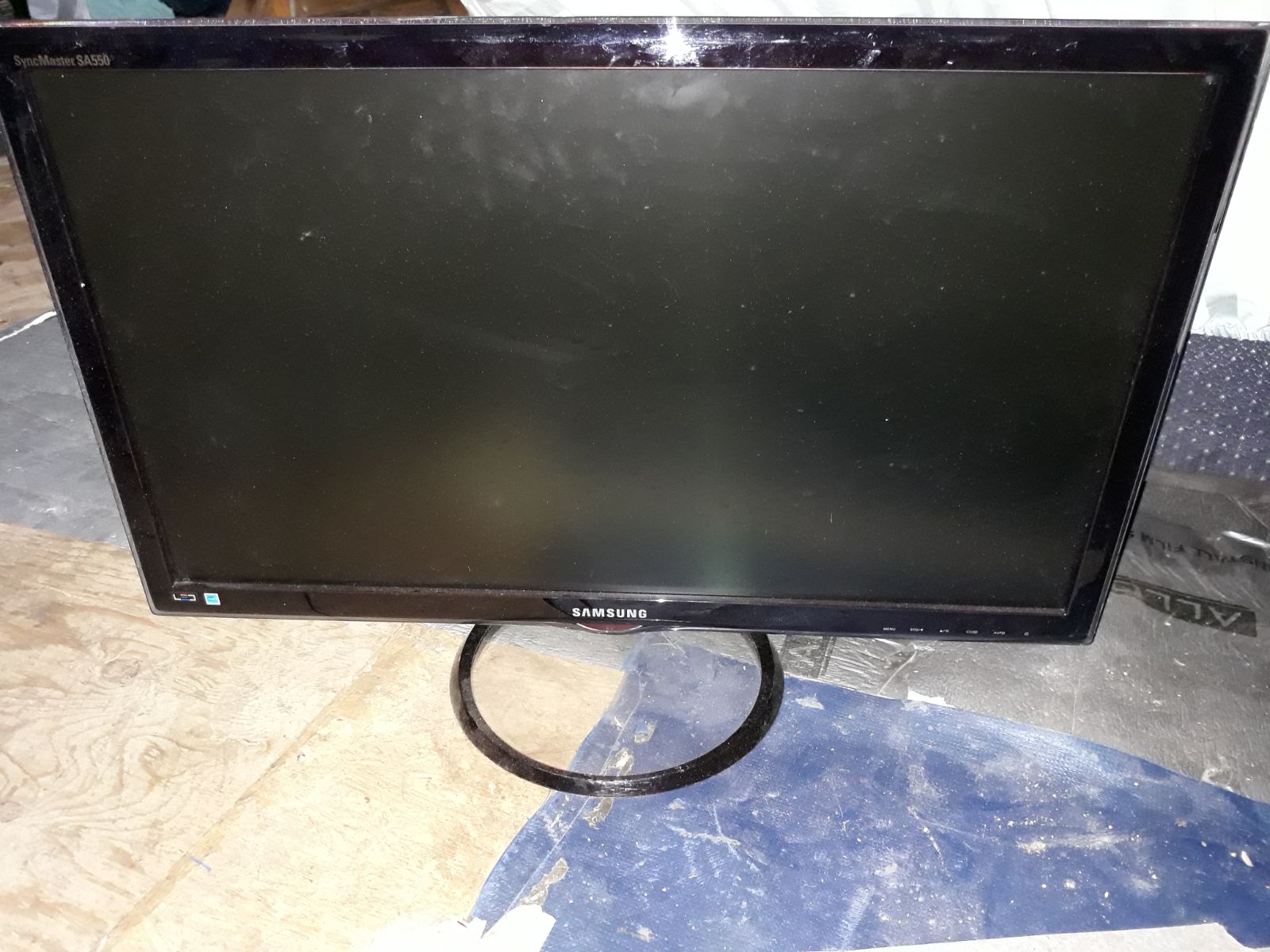 Samsung Large Screen Monitor Office Edit