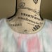 Elie Tahari Sleeveless Tie Dye Sheath Dress Pink Blue Sz 6