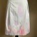 Elie Tahari Sleeveless Tie Dye Sheath Dress Pink Blue Sz 6