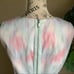 Elie Tahari Sleeveless Tie Dye Sheath Dress Pink Blue Sz 6
