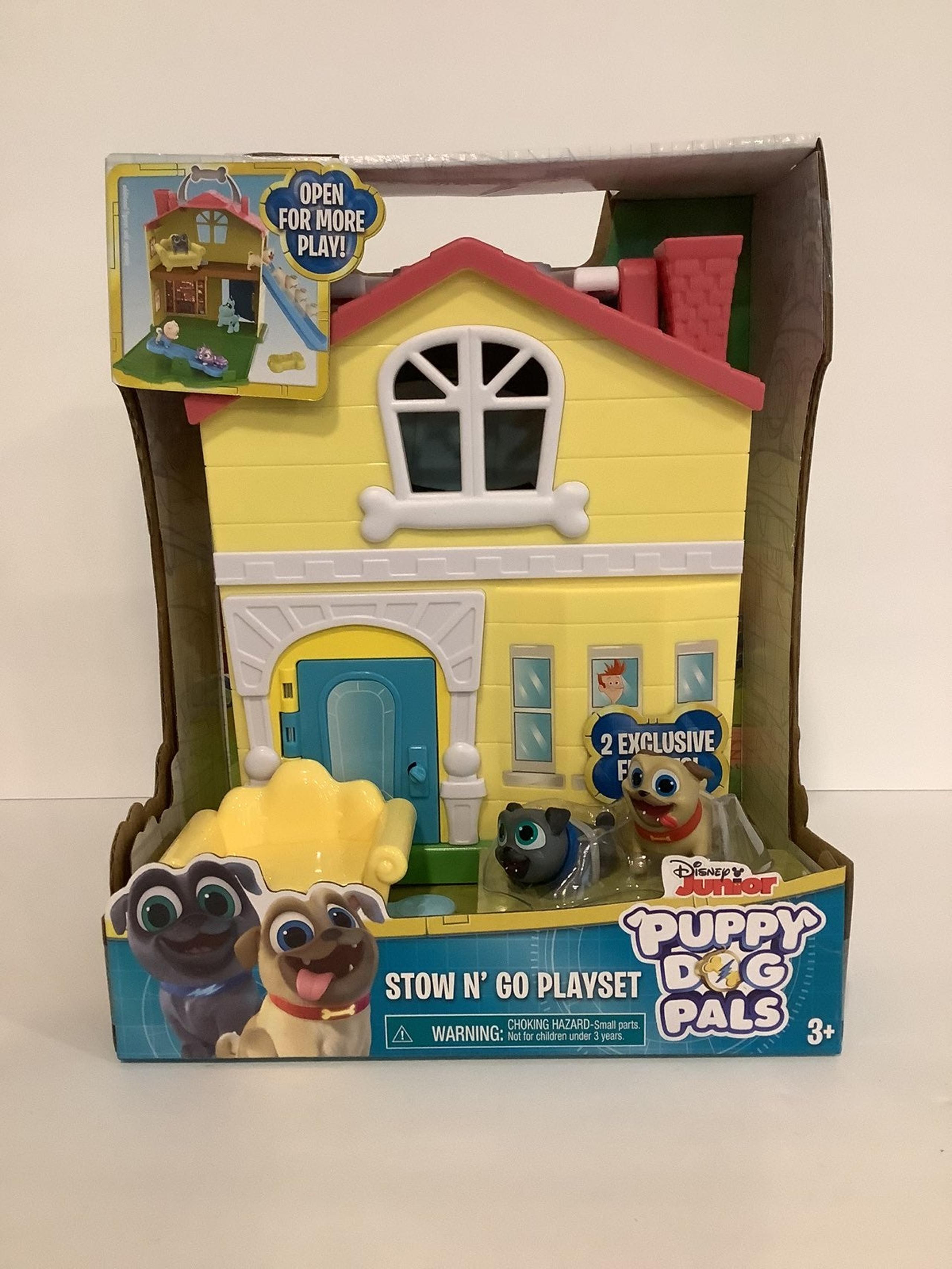 Disney Junior Puppy Dog Pals Stow N Go Play Set