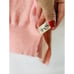 VTG 1950s Womens Small Embellished Short Sleeve Cardigan Sweater Pink Barbiecore
