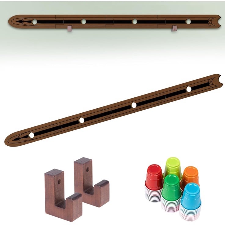 NWT SHOT SKI with disposable shot cups