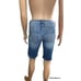 Sneak Peek Distressed Denim Bermuda Shorts