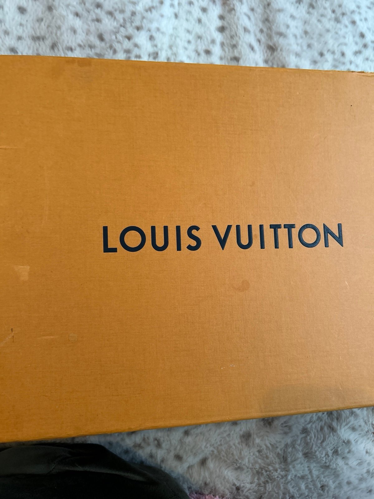 Louis Vuitton black boots