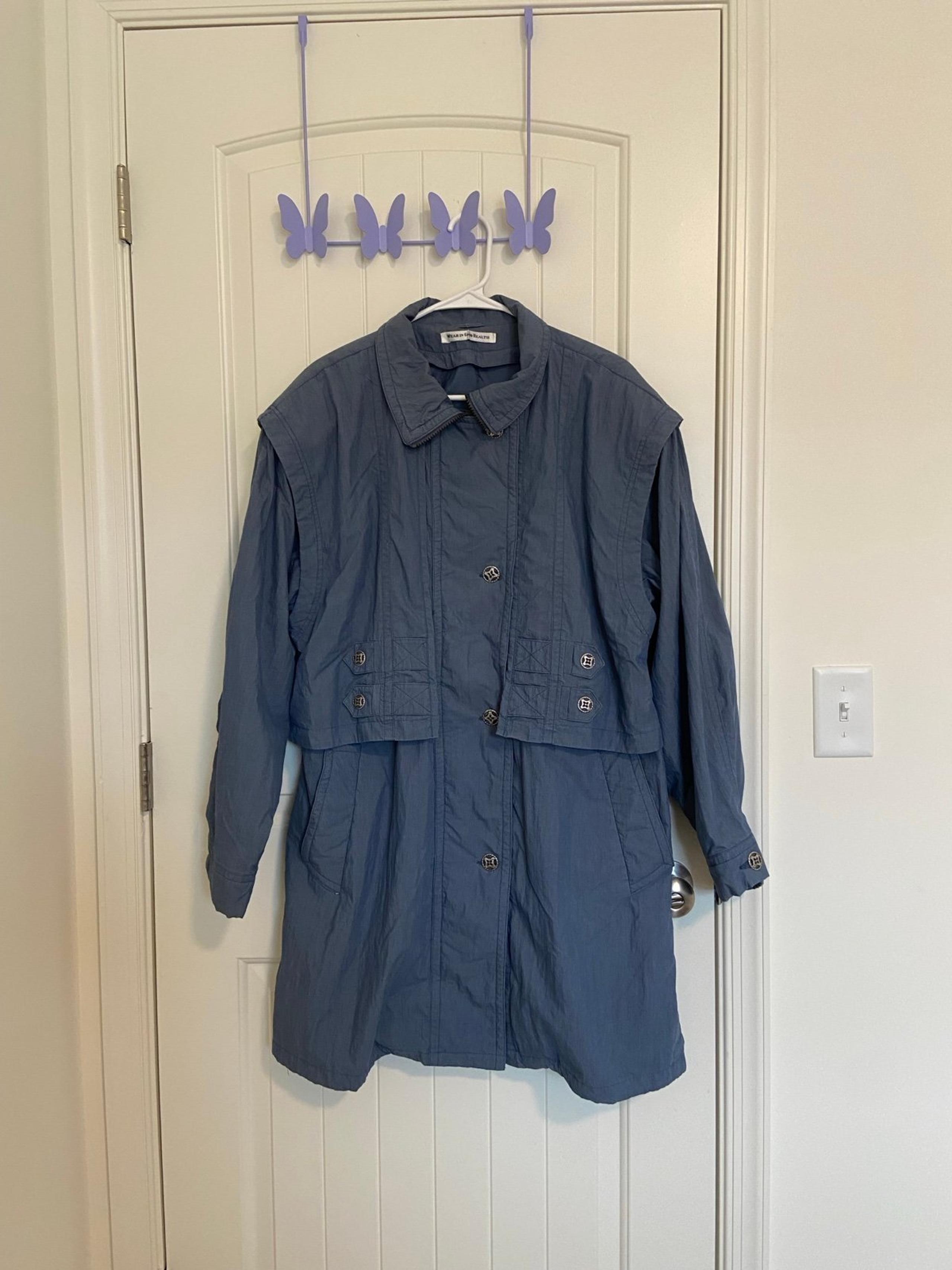 Vintage Misty Harbor women’s long coat — large