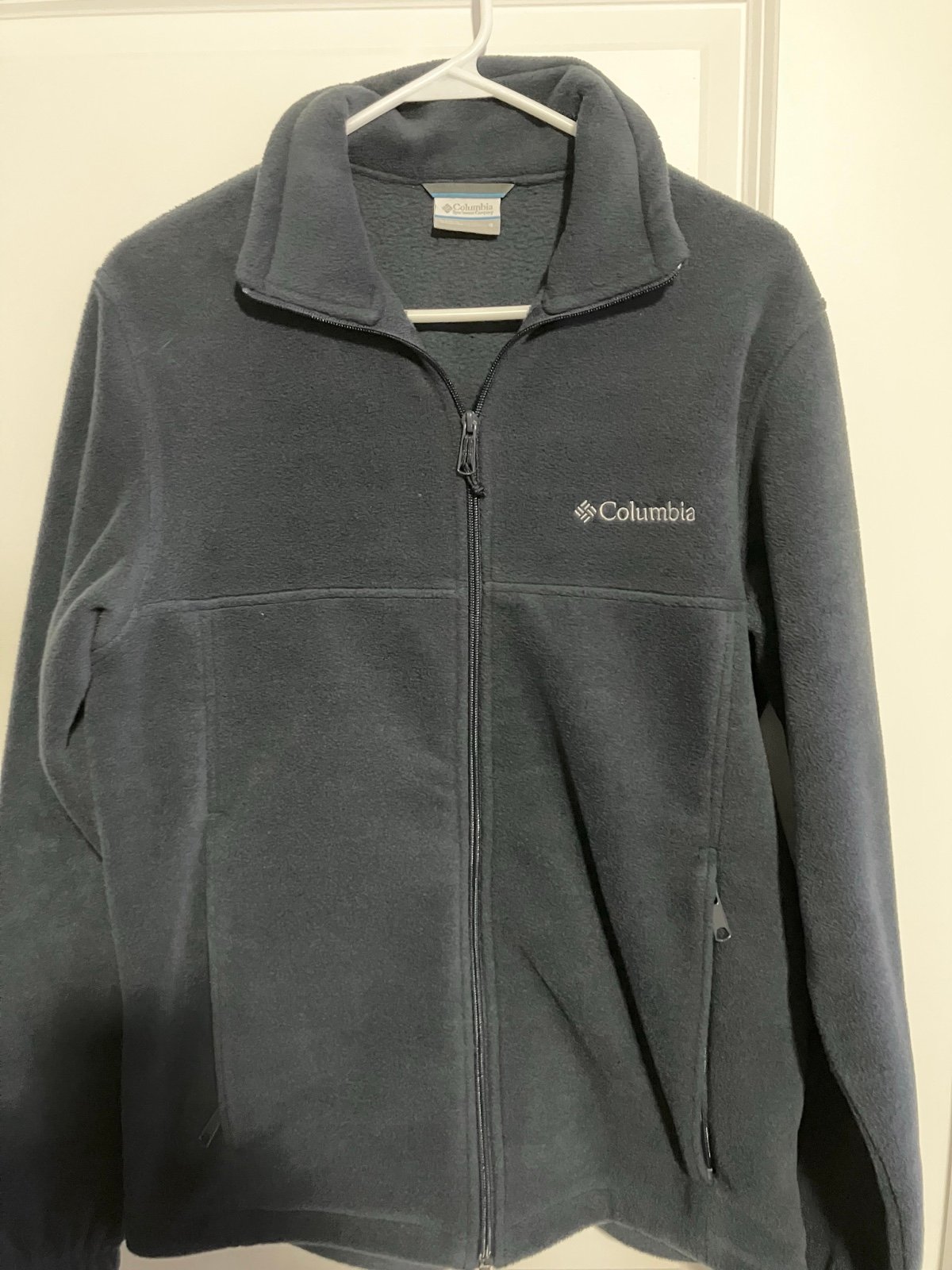 Men’s Navy Blue Columbia Fleece Jacket