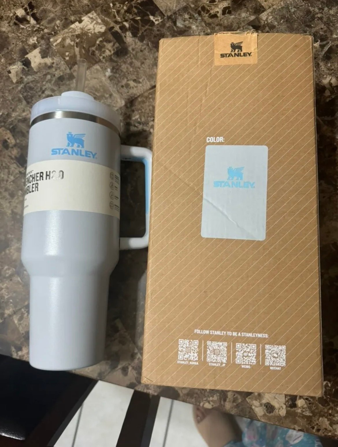 Brand New Light Blue Stanley Cup