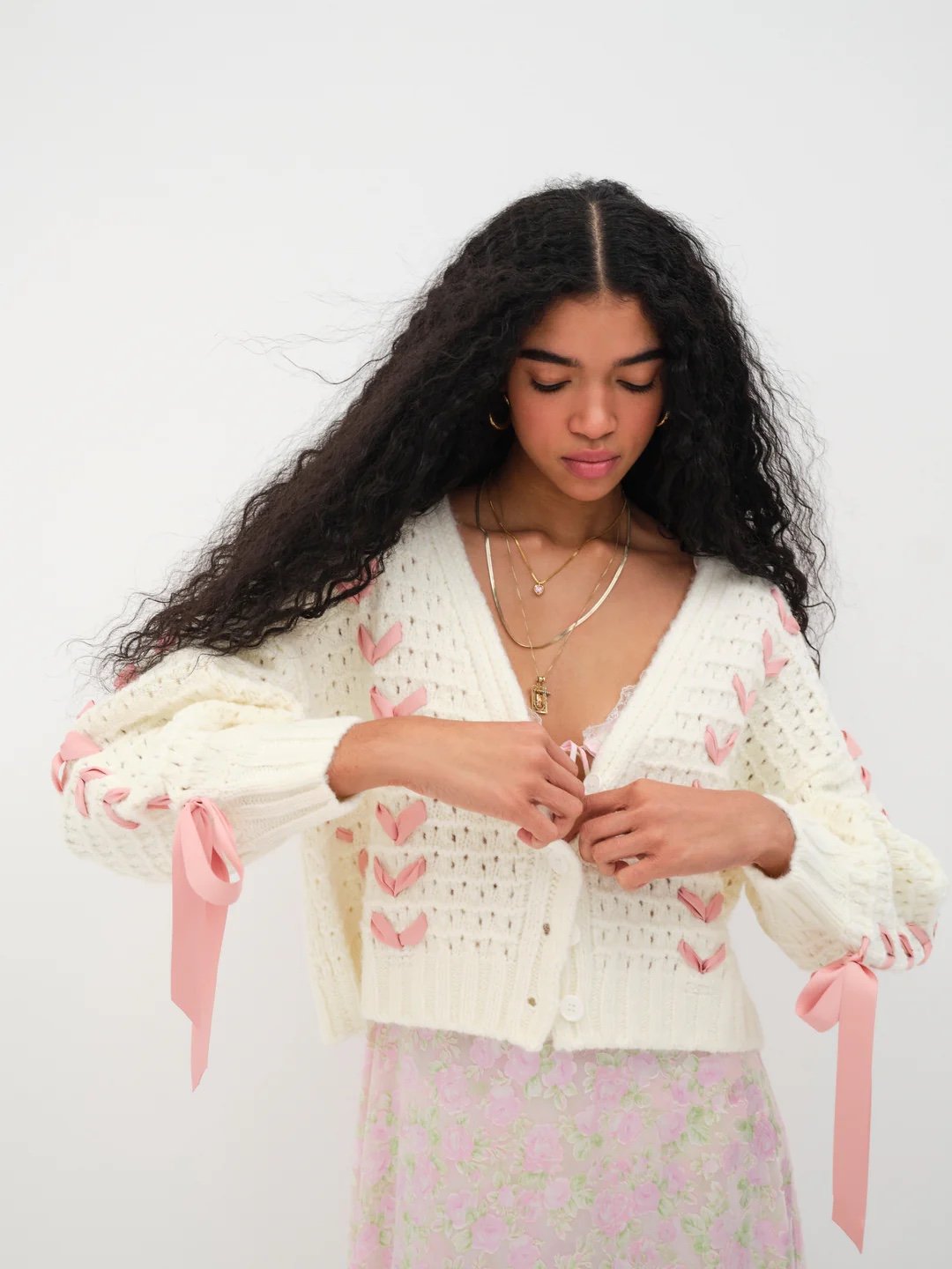 For Love & Lemons Laurel Oversized Cardigan