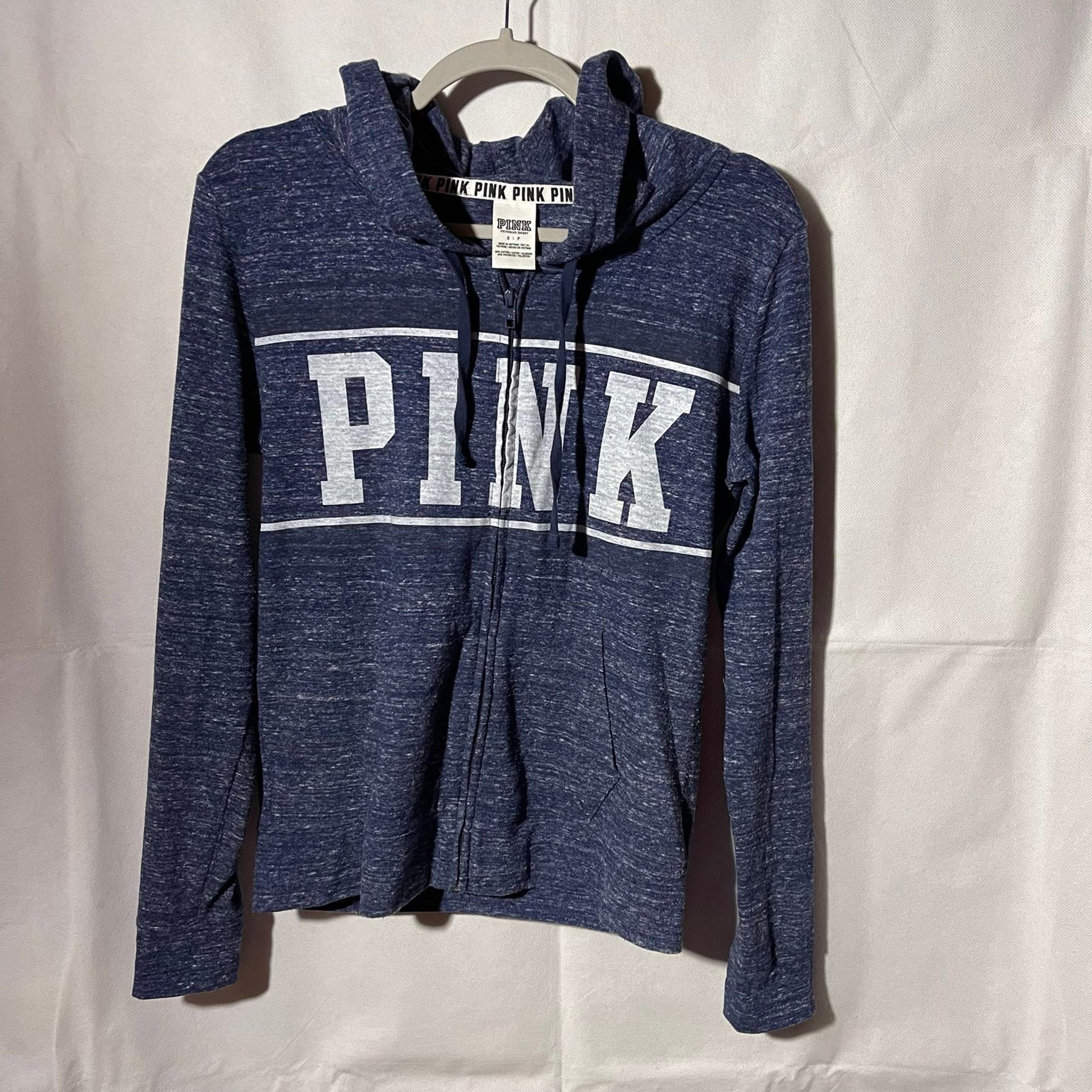 VS PINK Small Zip Hoodie Lightweight