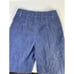 Vintage Women's 10/11 Corduroy Pleated High Rise Tapered Pants Blue