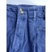 Vintage Women's 10/11 Corduroy Pleated High Rise Tapered Pants Blue