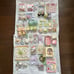Sumikko Gurashi Gachapon Stationery Deluxe Set, Bulk Sale, Stamps, Kura Sushi