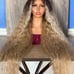 42 Ombre Wavy Lace Front Wig