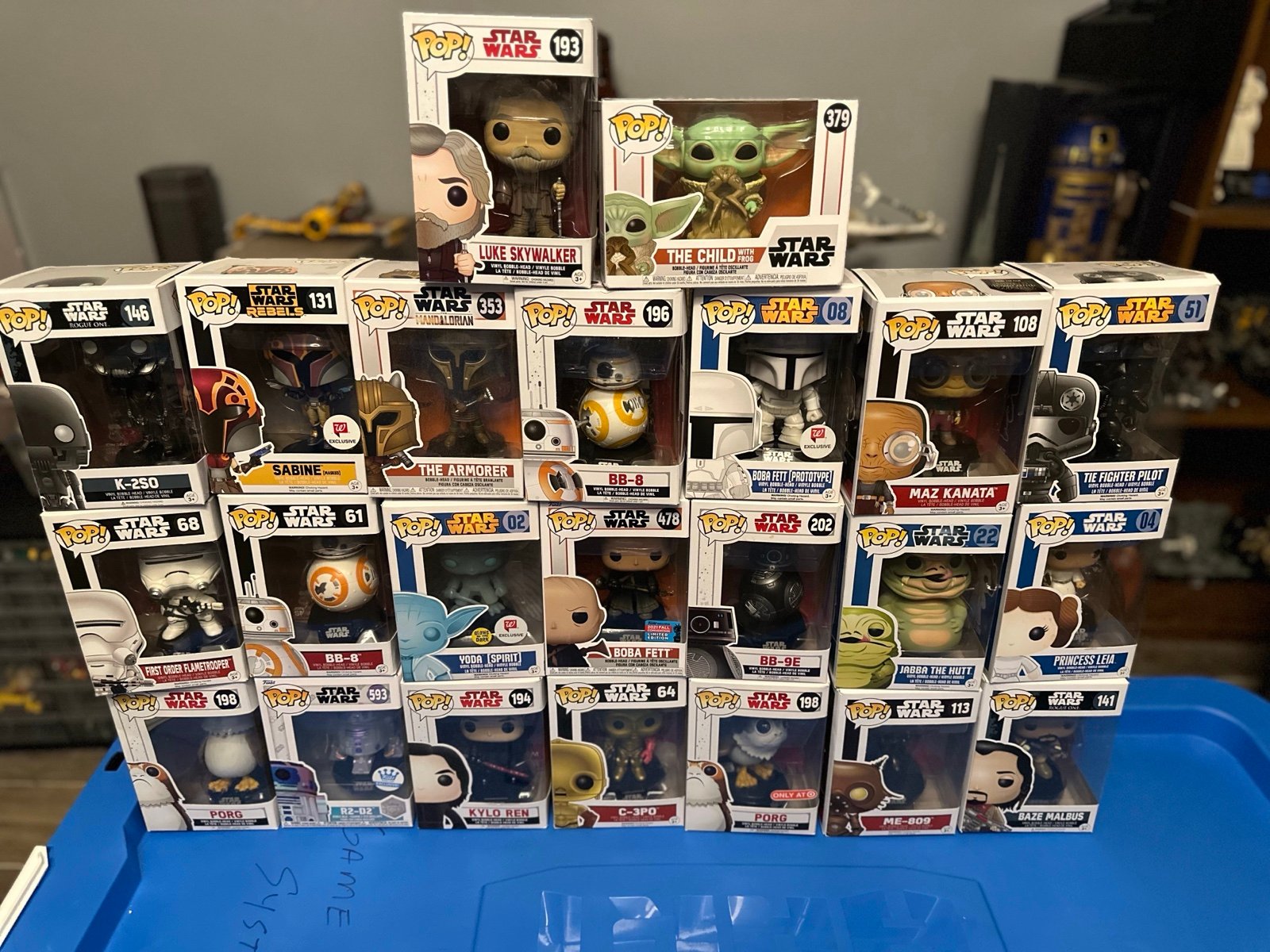 Large Funko Pop Star Wars Lot - GREAT DEAL