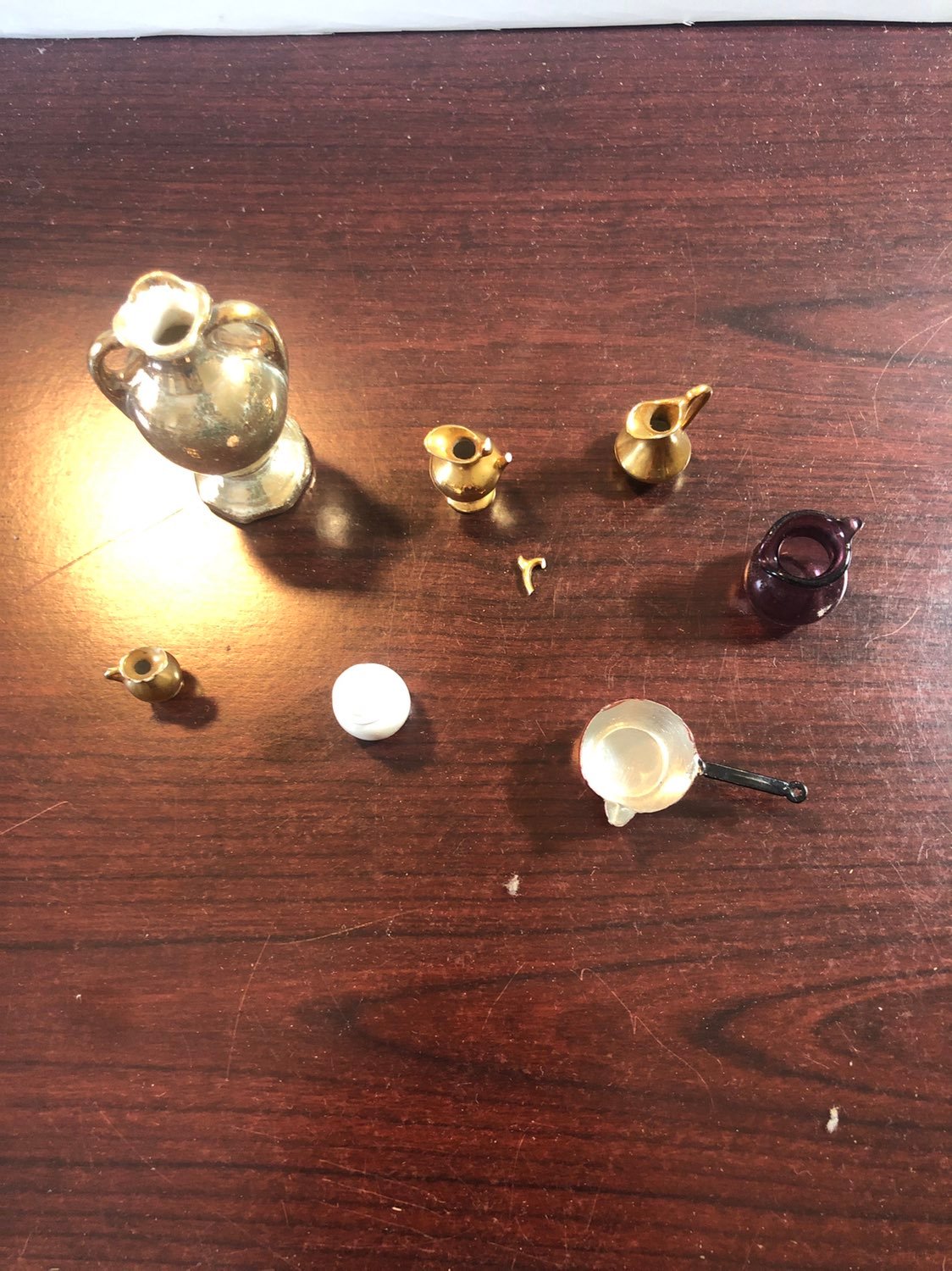 vintage miniature dollhouse accessories