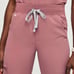 FIGS High Waisted Mauve