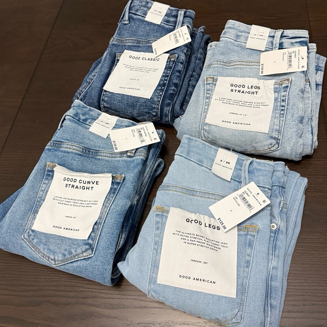 Good American Jeans Denim Bundle