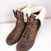 Ugg Zea Waterproof Wedge Lace-up Ankle Boots Size 7