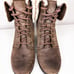 Ugg Zea Waterproof Wedge Lace-up Ankle Boots Size 7