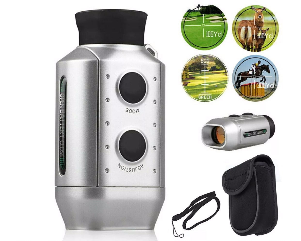 1000 Yards Digital 7x Laser Telescope