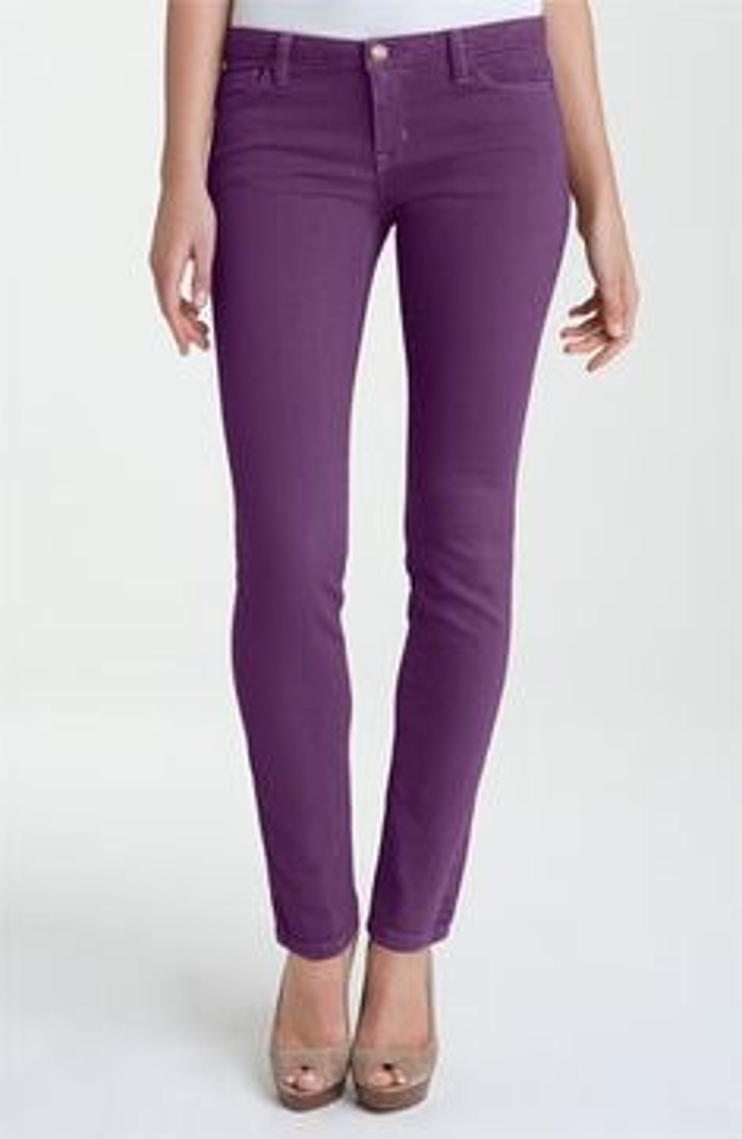 dELia*s Purple Skinny Jeans