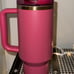 Stanley + Starbucks 40 oz Raspberry Tumbler