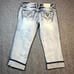Vigoss Women's The Chelsea Capri Cropped Jeans Size: 1/2 28x20.5