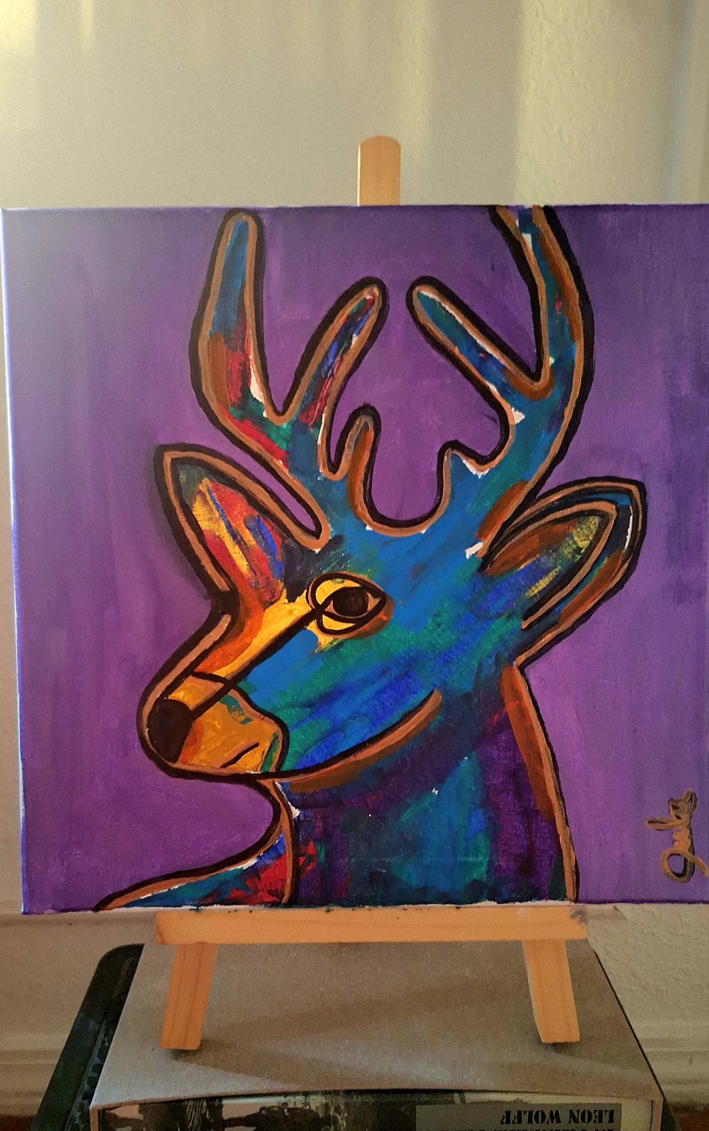 Deer Wisdom Original Painting