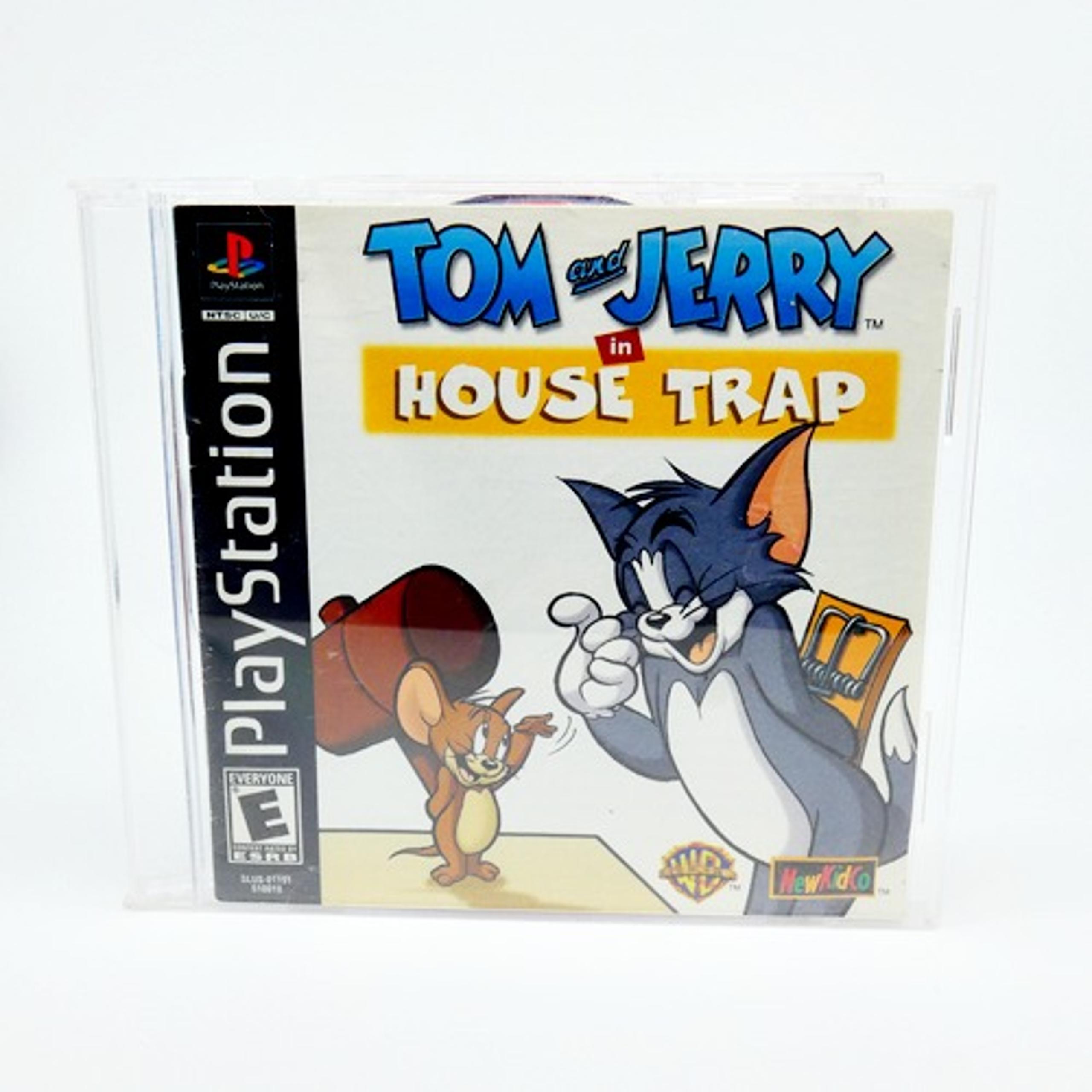 Tom & Jerry House Trap Sony PlayStation 1 Black Label Great Cond Tested