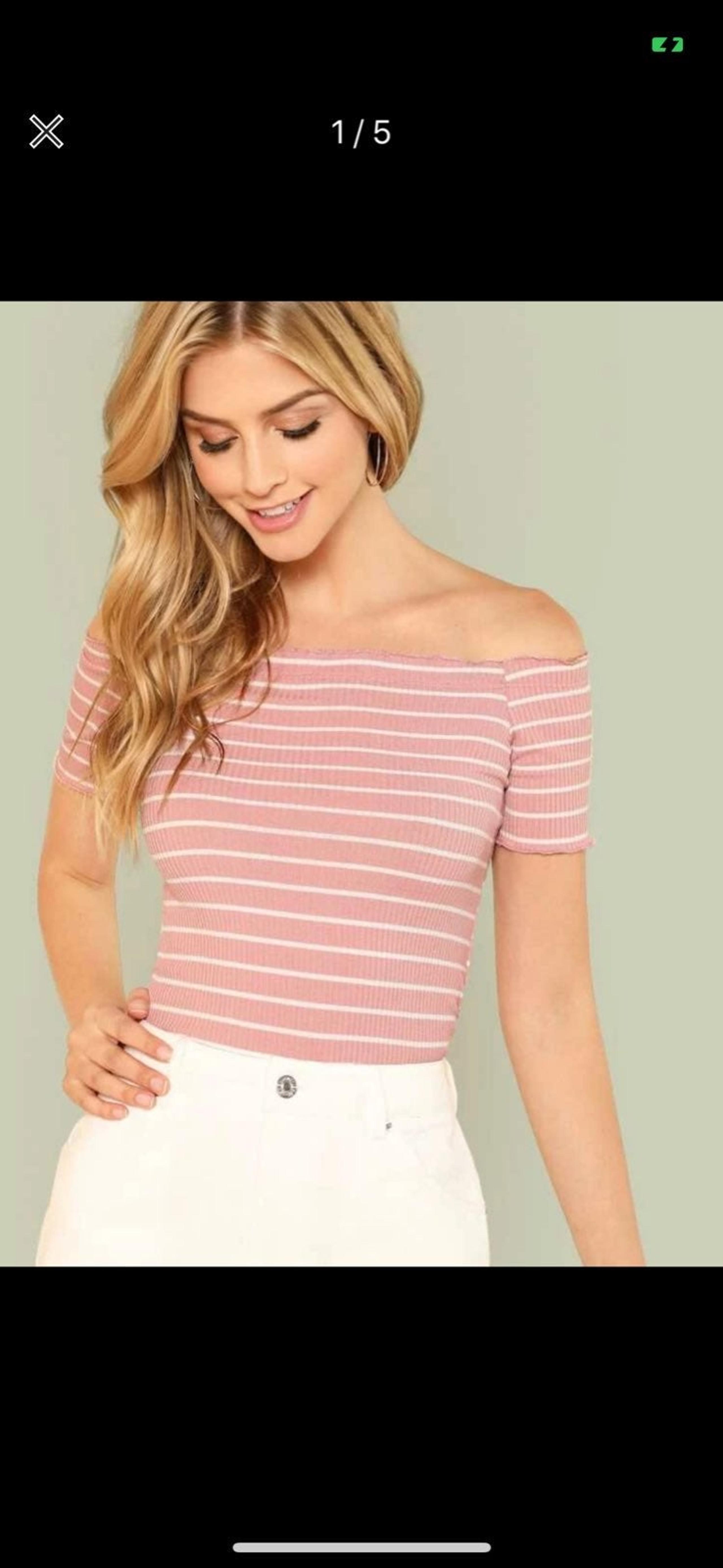 NWOT off shoulder top