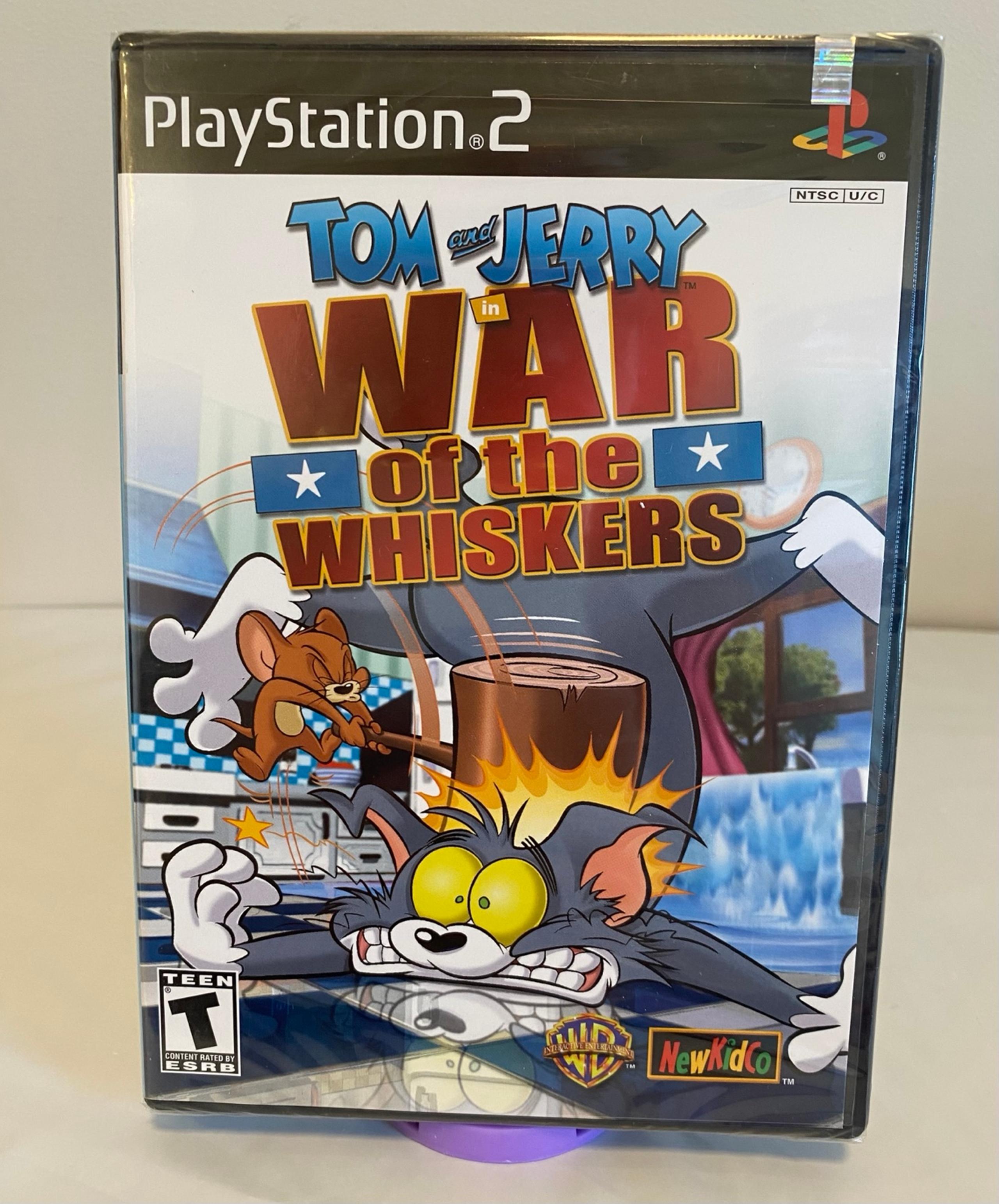 Tom and Jerry War of the Whiskers Playstation 2 PS2 2002 Factory New and Sealed