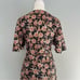 Acler Tippet Floral Flutter Sleeve Midi Dress Size 2