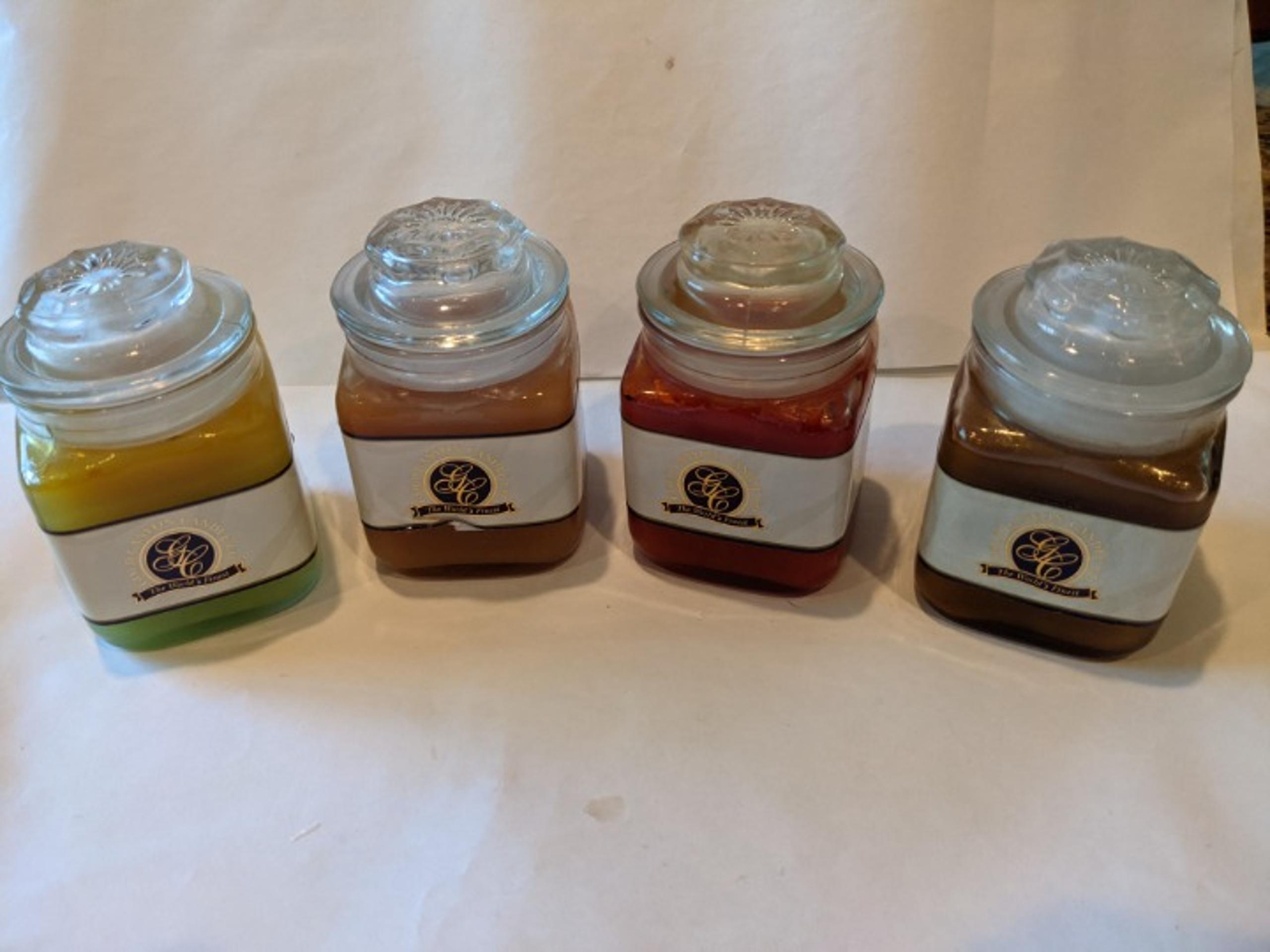 ~4~ GOLD CANYON CANDLE 4 OZ. APPLE CAKE