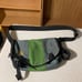 Timbuk2 Classic Messenger Bag, Crossbody, S 14x11 Gray/Green