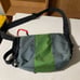 Timbuk2 Classic Messenger Bag, Crossbody, S 14x11 Gray/Green
