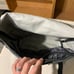 Timbuk2 Classic Messenger Bag, Crossbody, S 14x11 Gray/Green