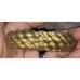 Castlecliff Vintage Gold Braided Bracelet