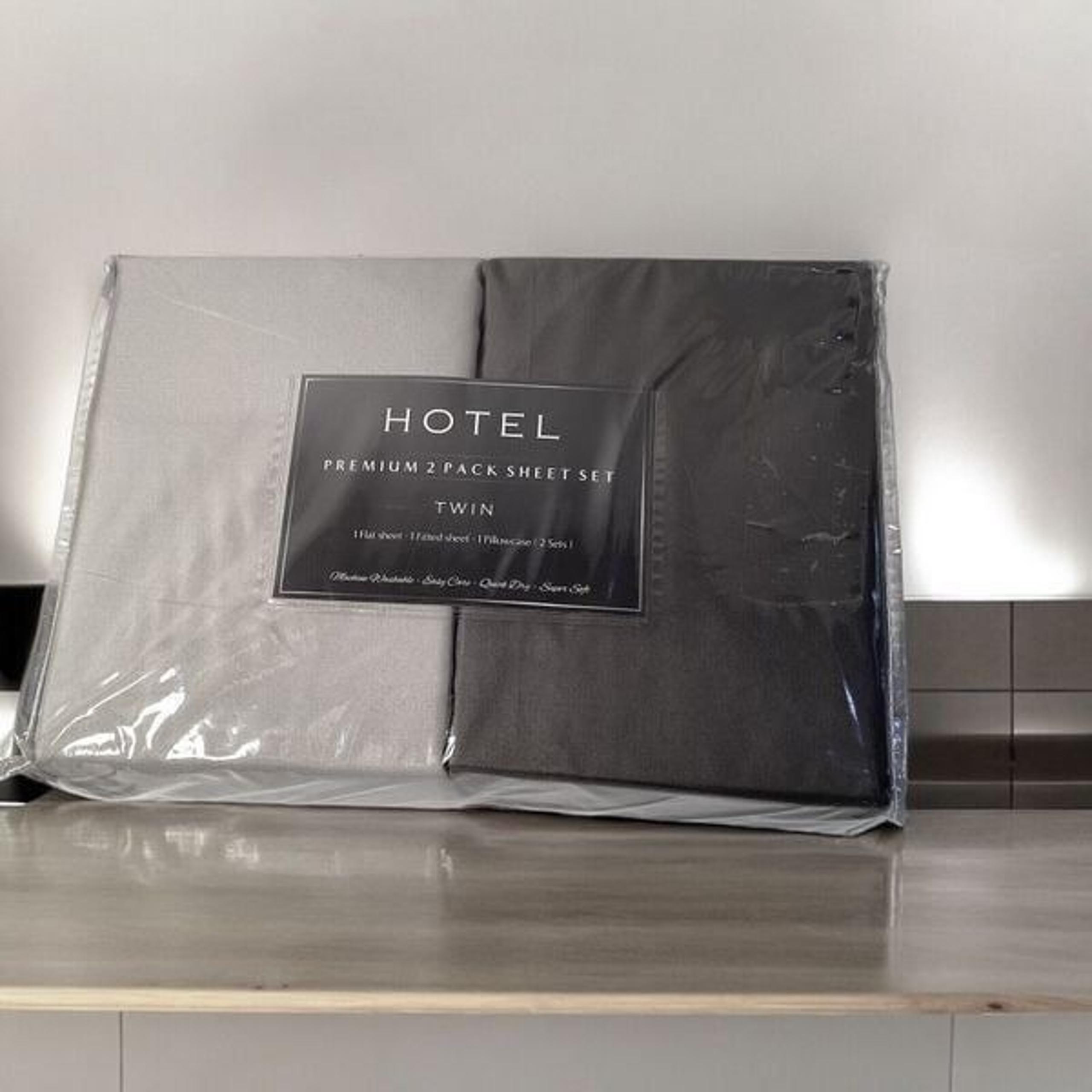 Hotel Premium 2 Pack Sheet Set Brushed Microfiber Super Soft Size Twin