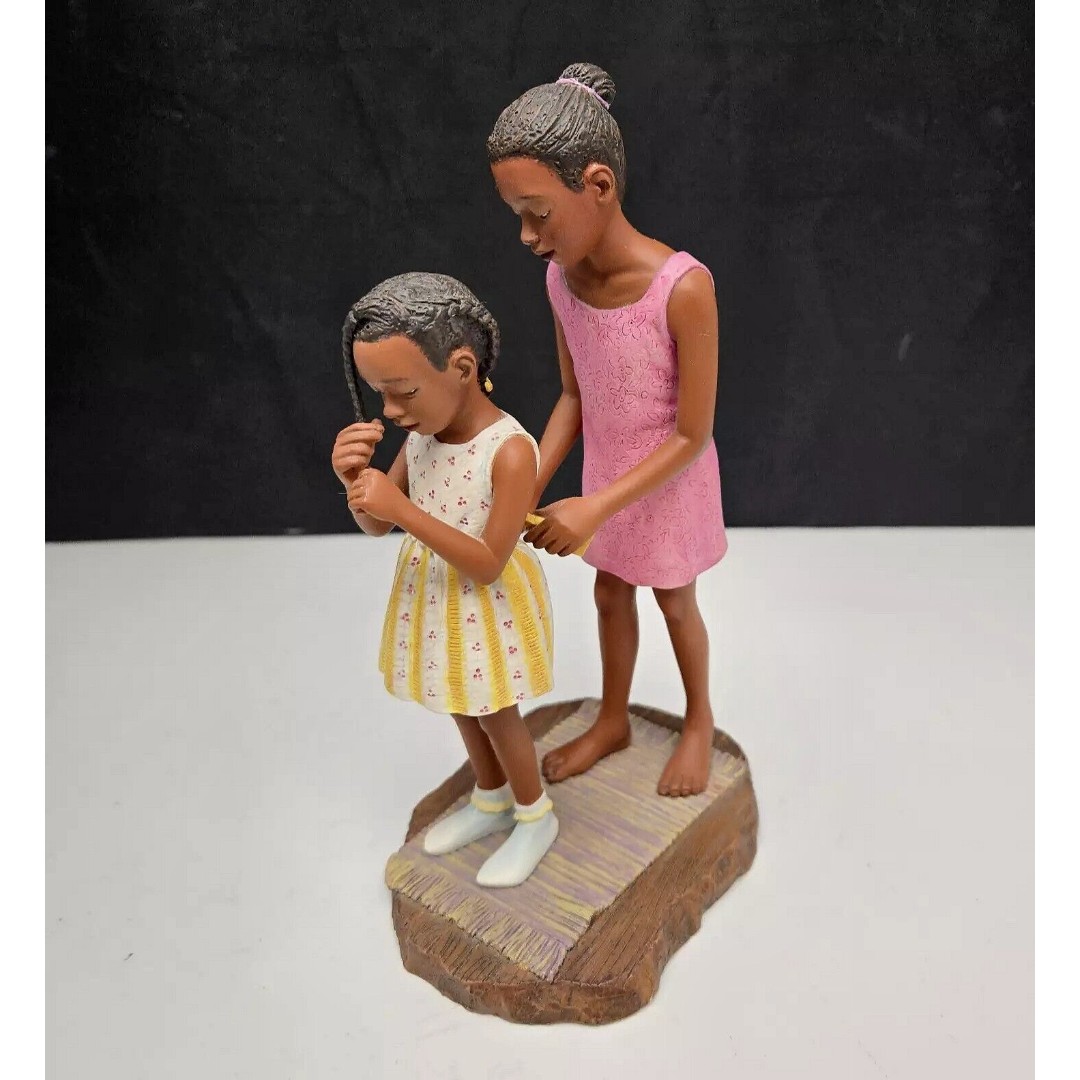 Our Song Brenda Joysmith Summer Dresses Figurine Sculpture #19020 Girls 1999 Vtg
