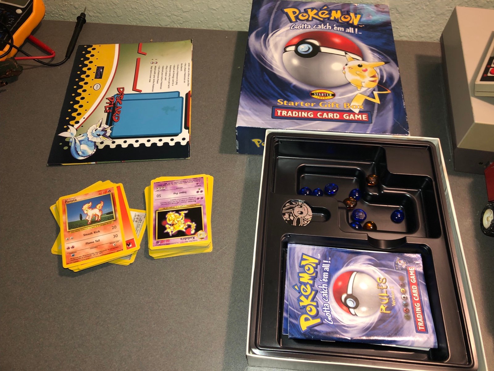 Pokemon starter gift box 1999