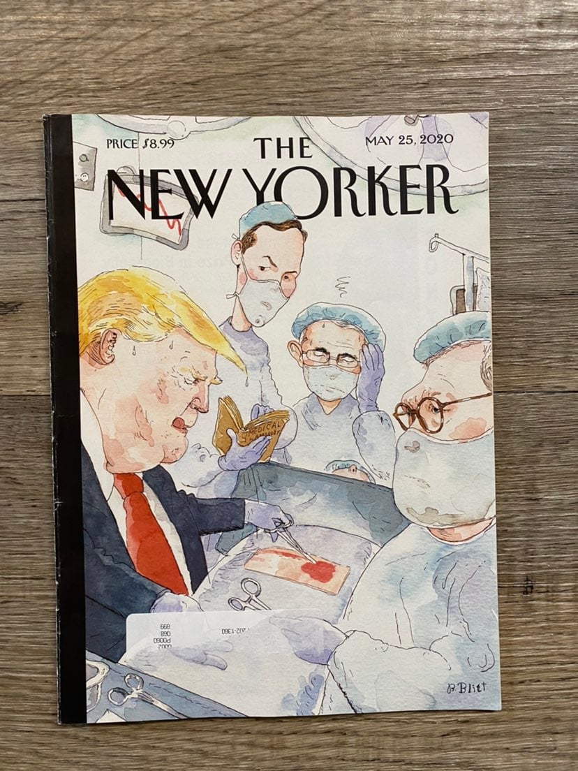 The New Yorker Magazine TRUMP