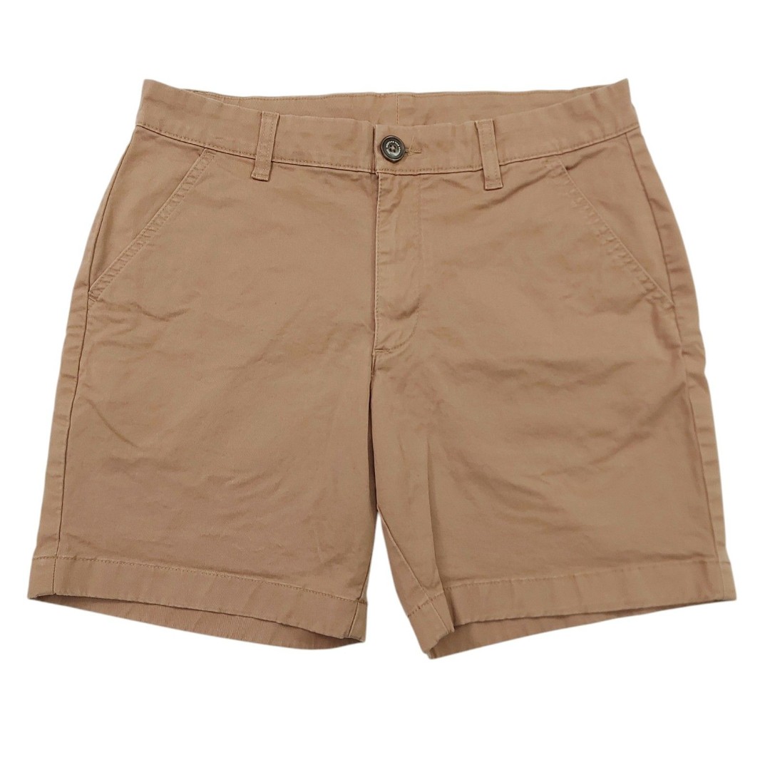 Chubbies Shorts Mens 30 Brown 7 Inseam Flat Front Stretch Casual Chino Travel