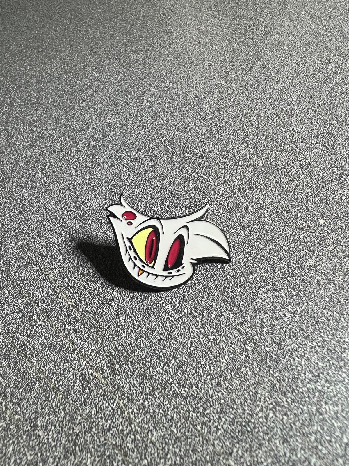 Hazbin hotel angel dust pin