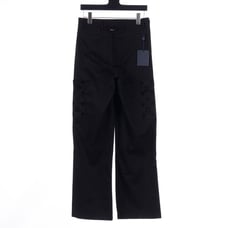 LOUIS VUITTON Monogram pocket flocked work trousers