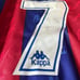 Luis Figo FC Barcelona Official Retro Vintage Kappa New Men's Soccer Jersey