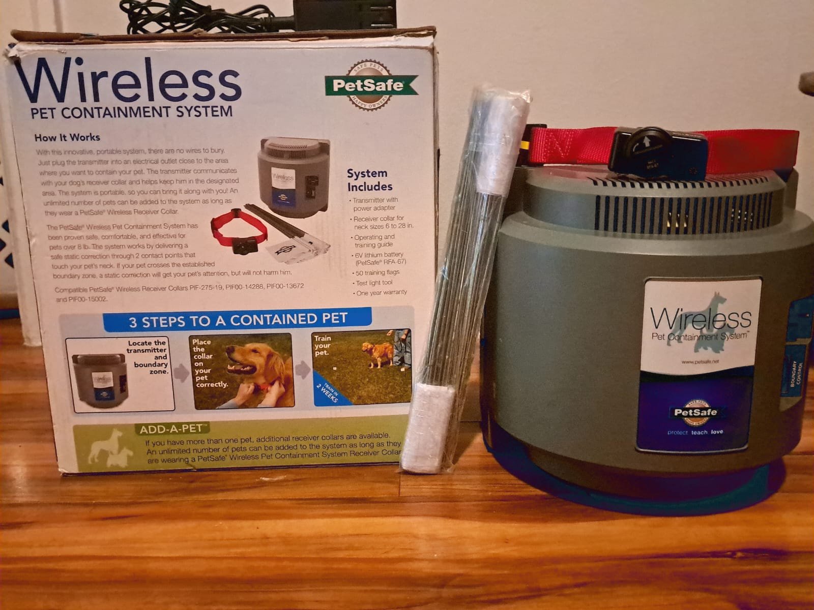 Wireless pet fence