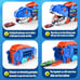 Folding dinosaur Transporter Car Toys competitive game roll to eat