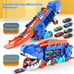Folding dinosaur Transporter Car Toys competitive game roll to eat